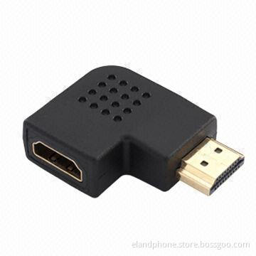 HDMI Male to HDMI Female Adapter with 24K Gold-plated Connector